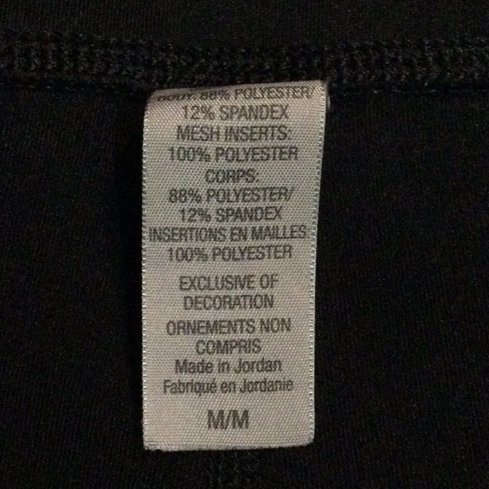 Champion Black Cropped Leggings - Picture 7 of 7